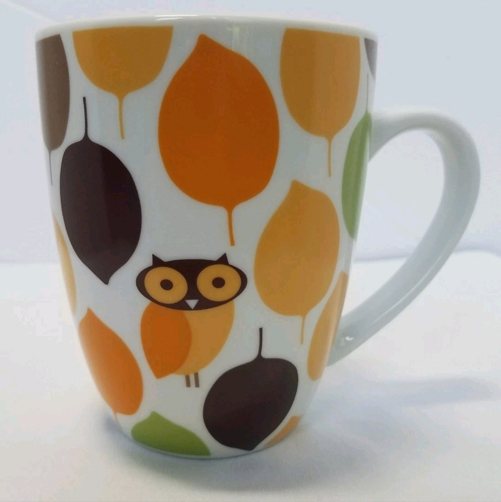 Rachael Ray LITTLE HOOT Owl Coffee Tea Mug Ceramic Cup